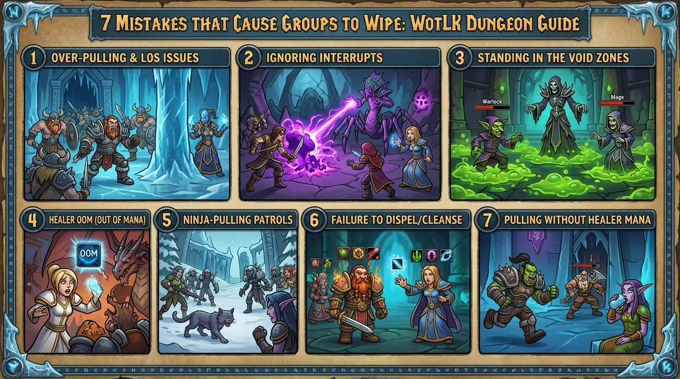 7 Mistakes That Cause Dungeon Wipes
