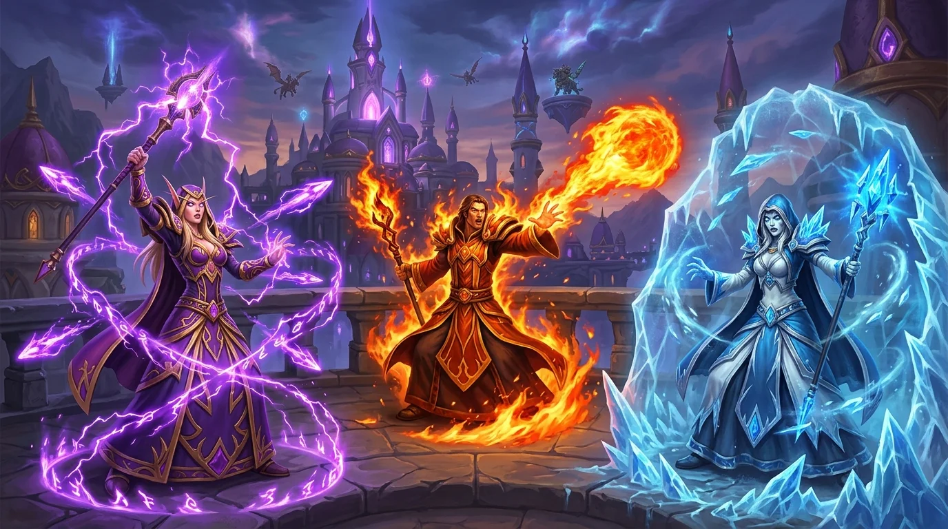 Arcane, Fire, or Frost: Which spec of Mage is worth more today?