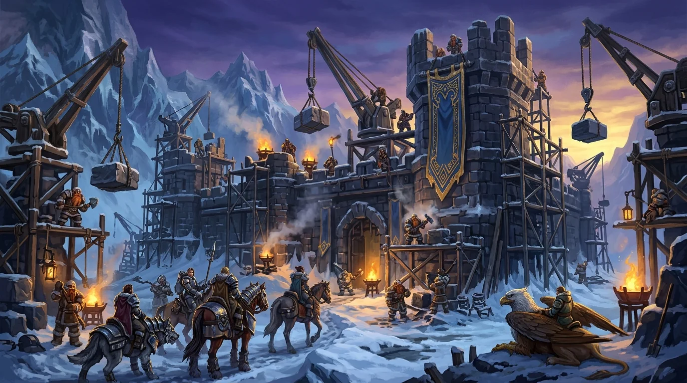 Azeroth Legacy em construção: a fase atual