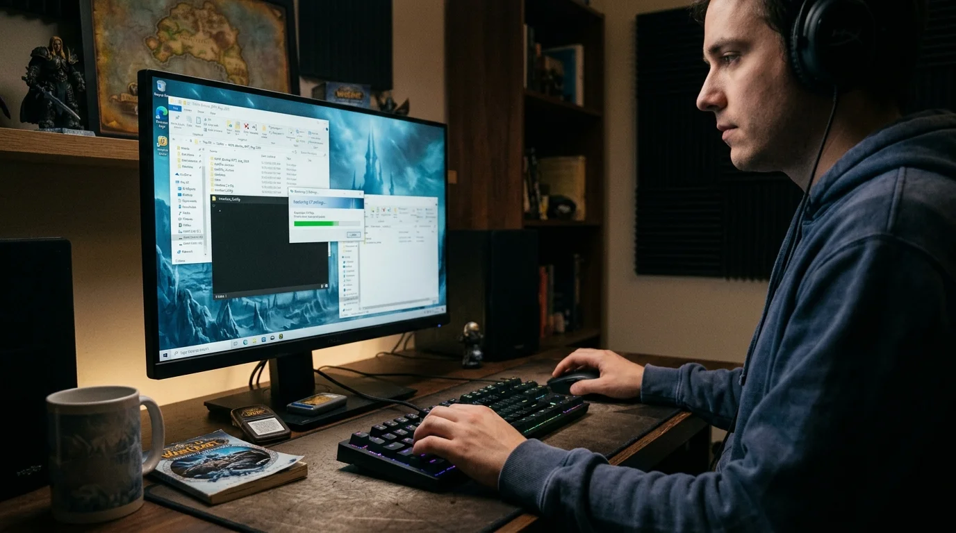 Como salvar e restaurar sua interface sem dor de cabeça no WotLK