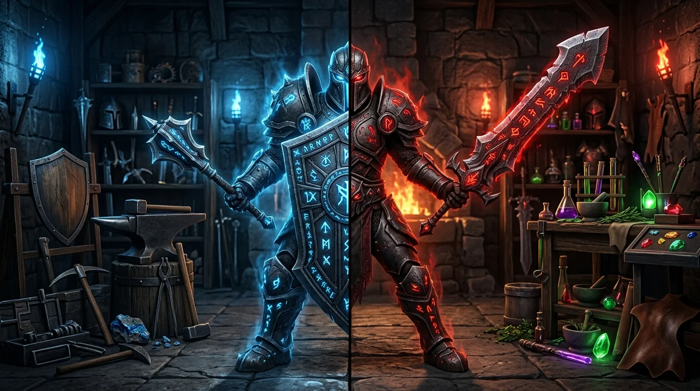 Tanque DK o DPS: qué profesiones se adaptan mejor a cada build