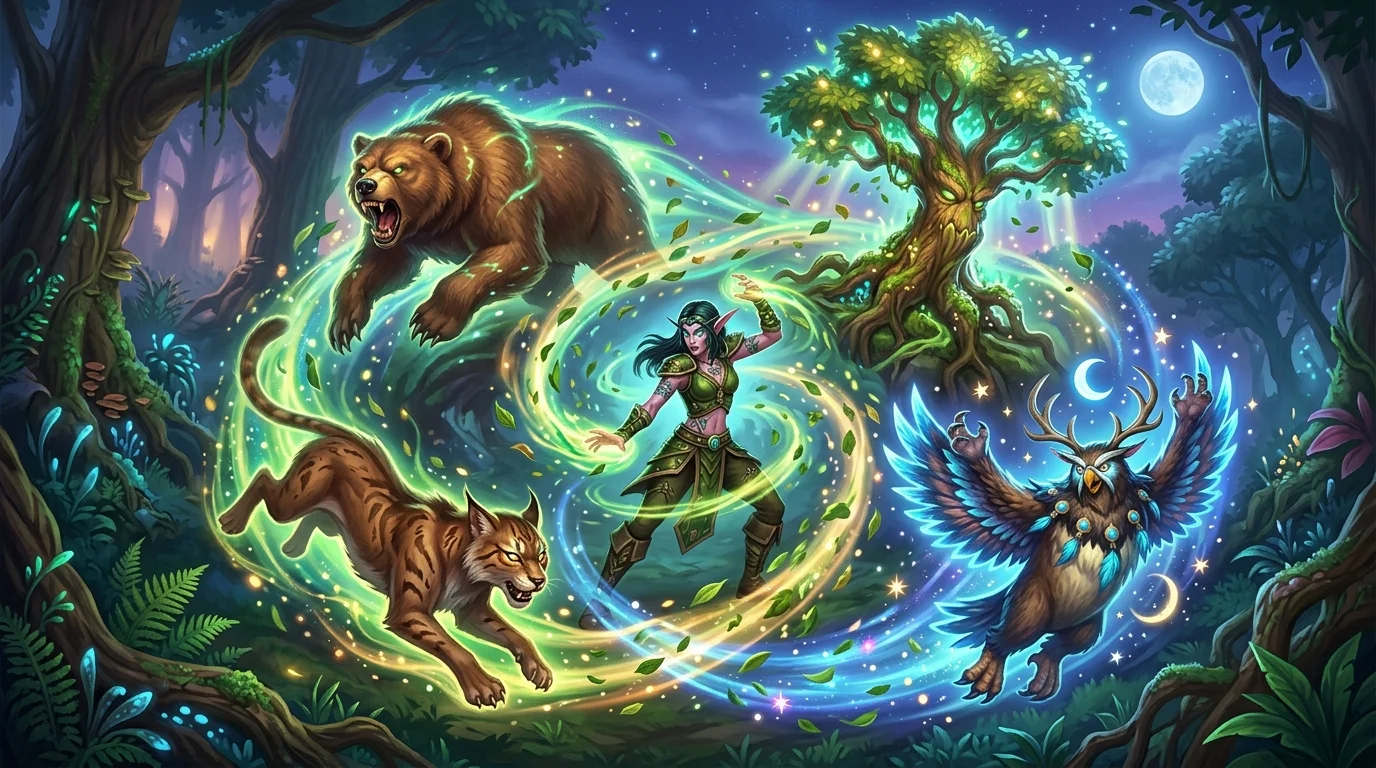 Druid para iniciantes: a classe mais versátil do WotLK vale a pena?