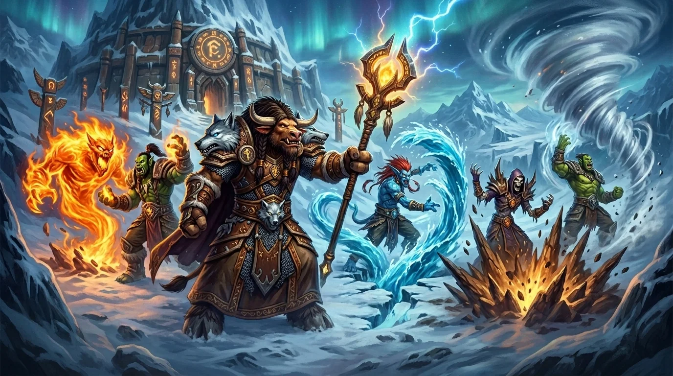 Earthen Ring: shamans and the elements