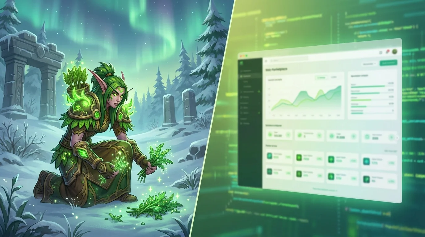 Farm in-game, lucro no trabalho: tutorial para dominar o Marketplace Web
