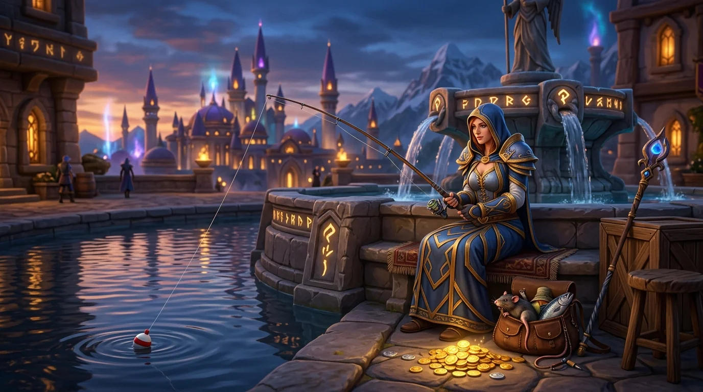 Fishing no WotLK: profissão tranquila ou mina de gold?