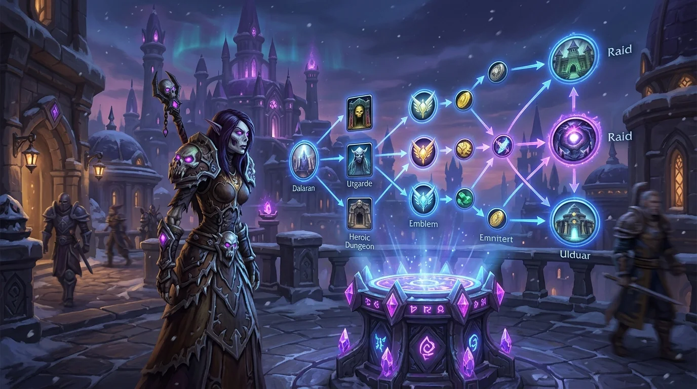 Lost as a Fresh 80? The Most Efficient Path to Starting Endgame in WotLK