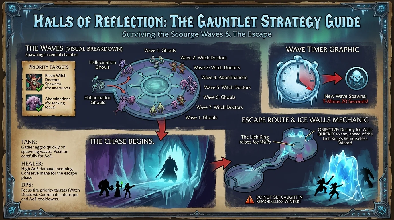 Halls of Reflection: o gauntlet mais difícil do WotLK