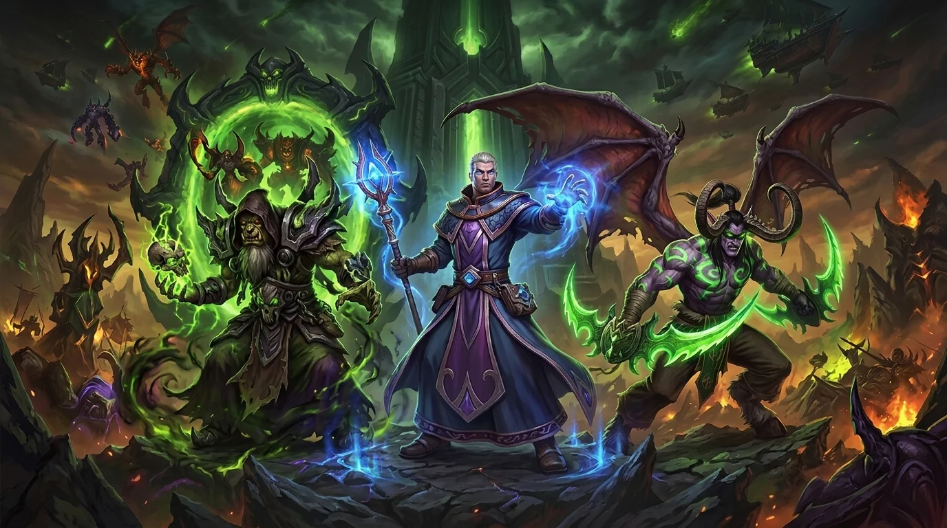 Harbingers: Gul'dan, Khadgar and Illidan — the three trailers that prepared Legion