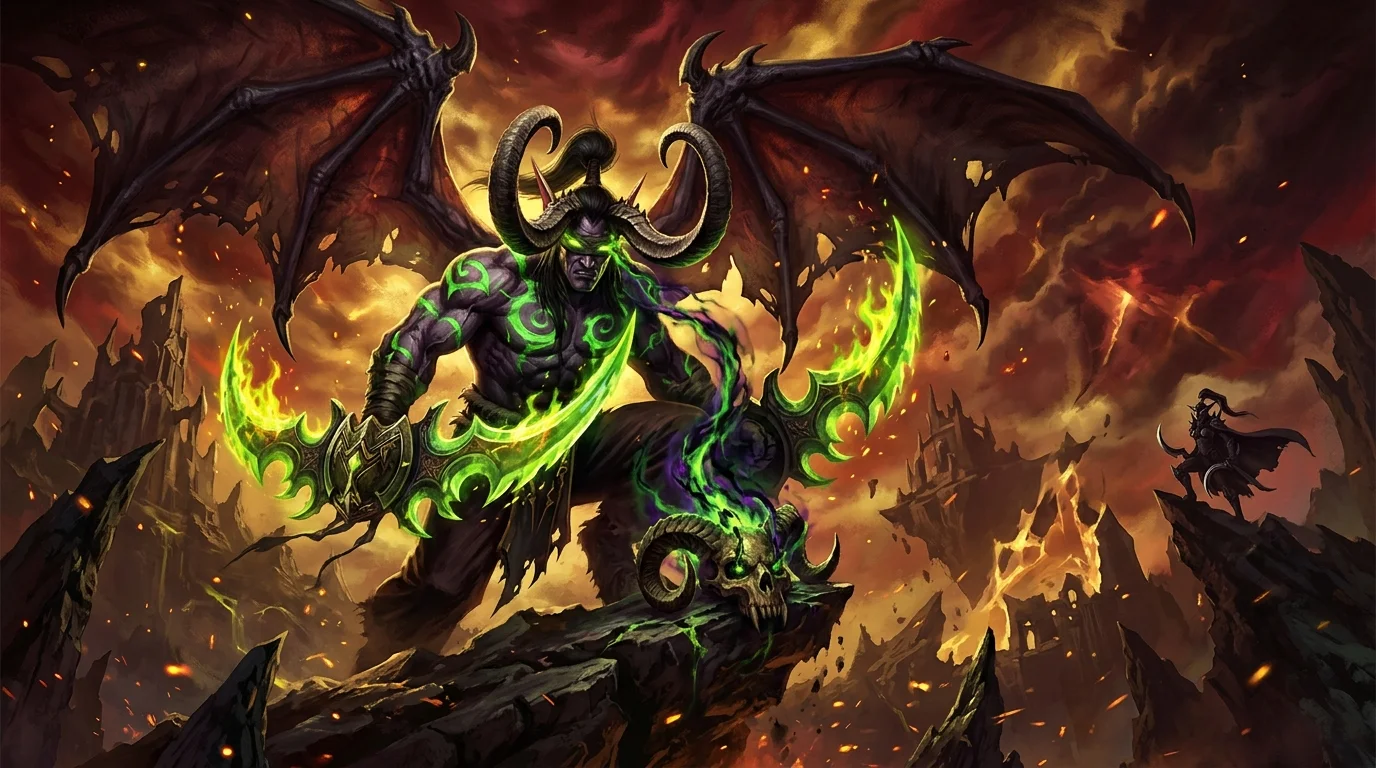 História do Warcraft #5: Illidan Tempesfúria