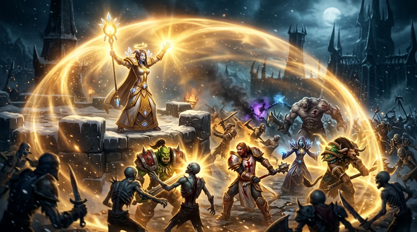 Holy Priest: como curar grupos bagunçados com mais tranquilidade