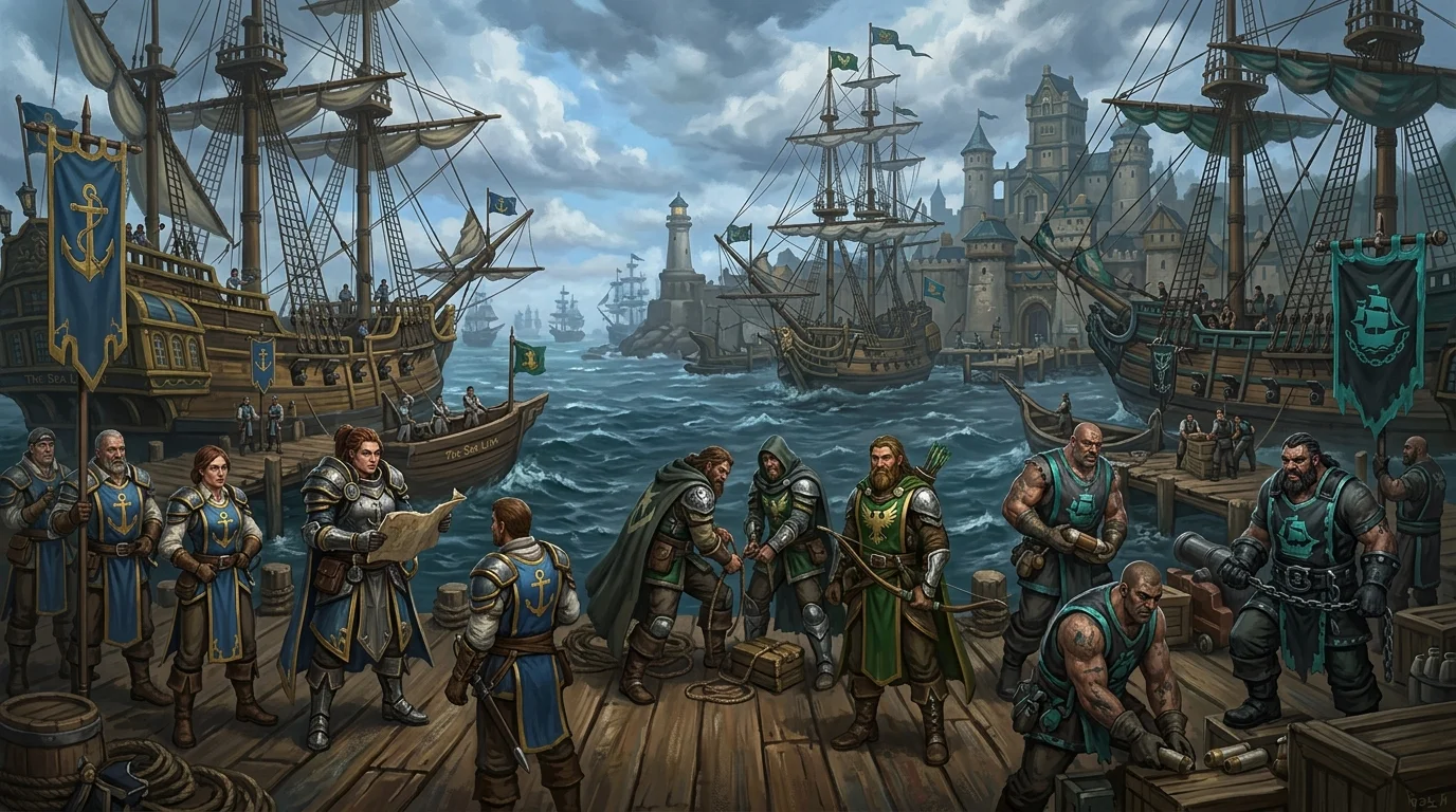 Kul Tiras en profundidad: las tres casas, tradición naval e independencia como identidad