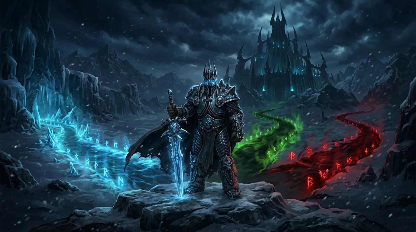 La mejor especialización de Caballero de la Muerte para principiantes: ¿Blood, Frost o Unholy?