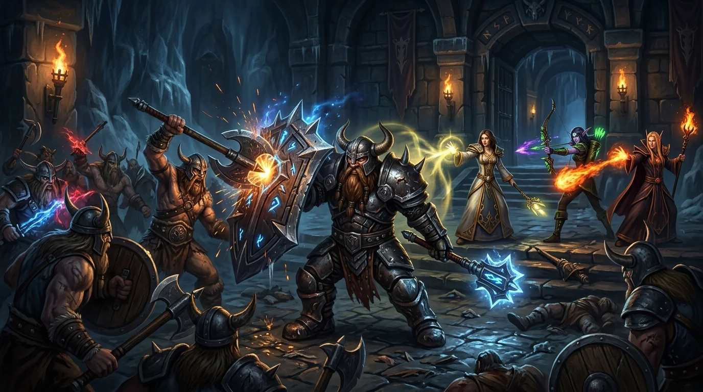 Protection Warrior PvE: tank build