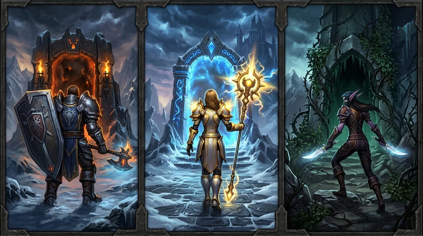 Qual dungeon é melhor para cada função: tank, healer ou DPS