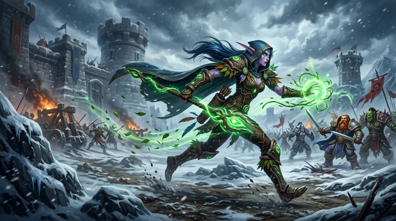Restoration Druid PvP: build for mobility and sustain