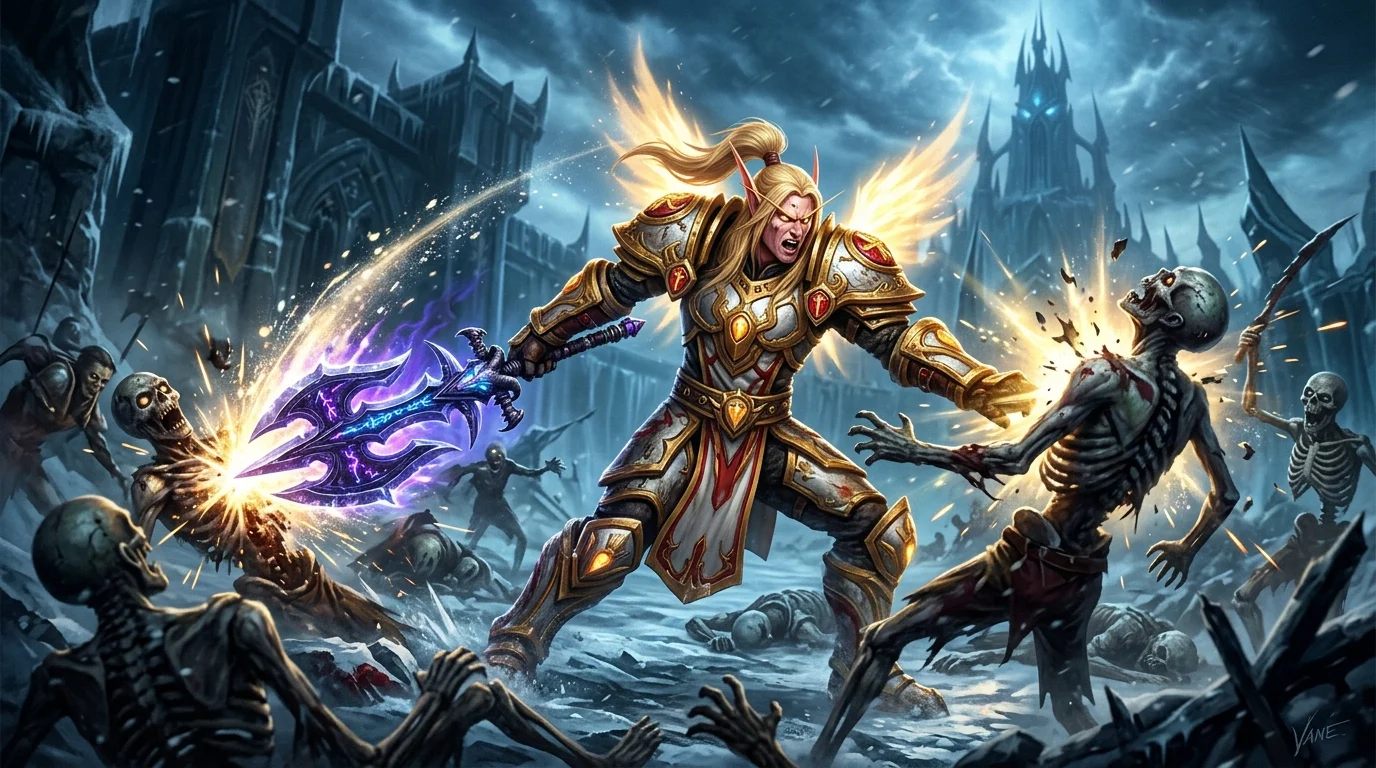 Retribution Paladin PvE: build para daño