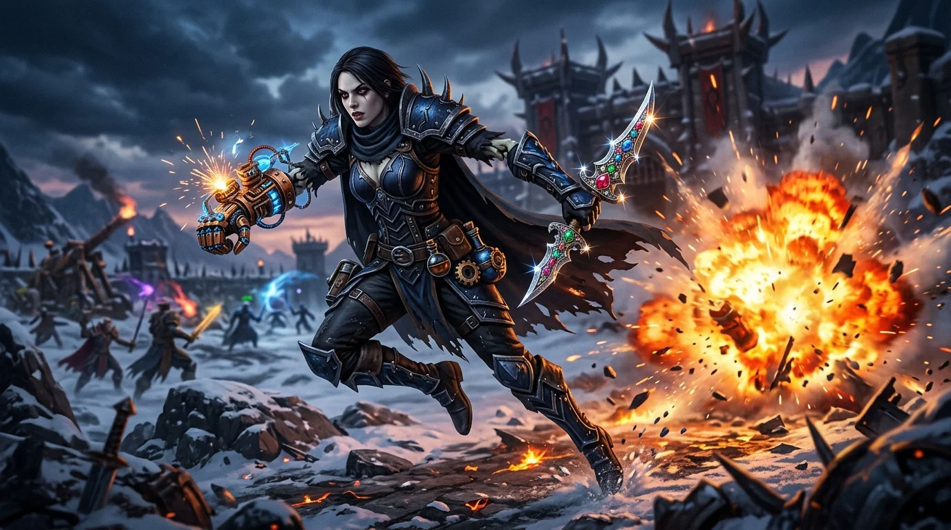 Rogue com Engineering + Jewelcrafting: ainda é a dupla mais forte?