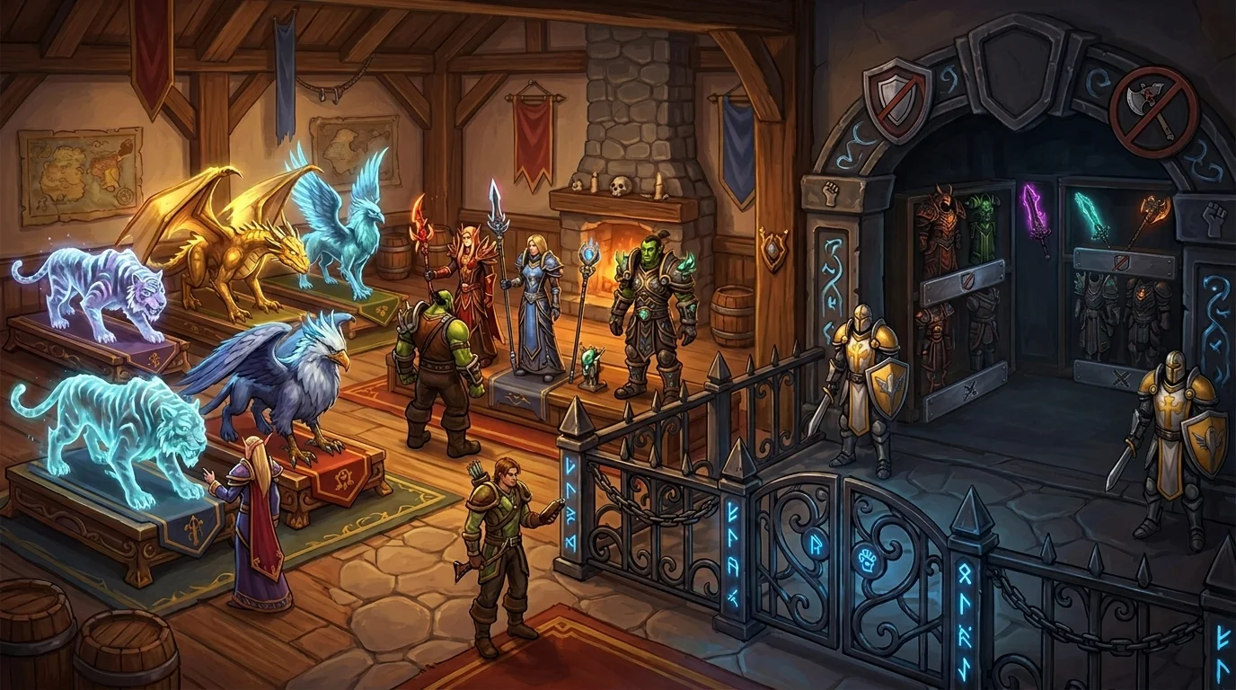 Sem pay-to-win: o que pode e o que não pode ser comprado no Azeroth Legacy