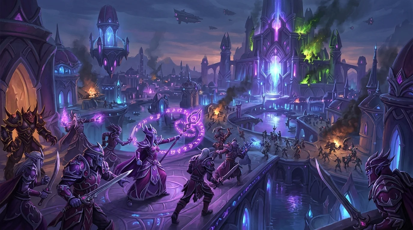 Suramar, the Nightborne and the war for the Nightwell