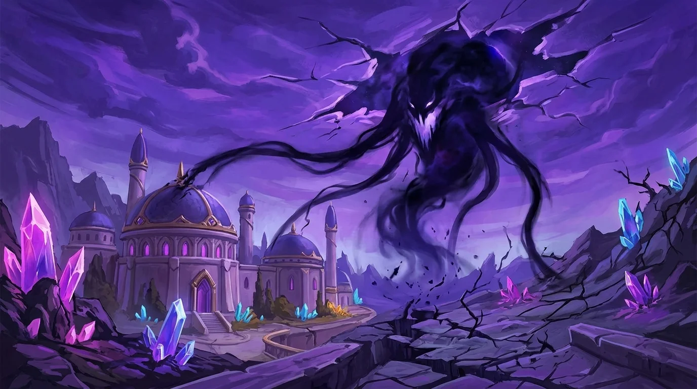 The Doom of K'aresh: the story of the world destroyed by the Void Lords