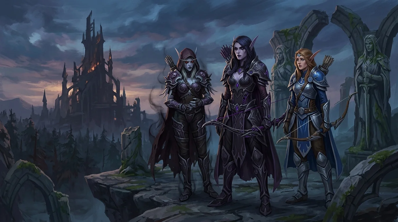 Three Sisters: Alleria, Sylvanas and Vereesa — the weight of being Windrunner