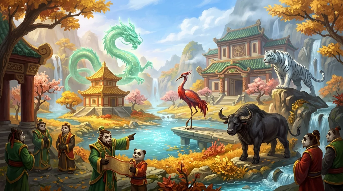 Vale das Flores Eternas: o coração de Pandária e os August Celestials