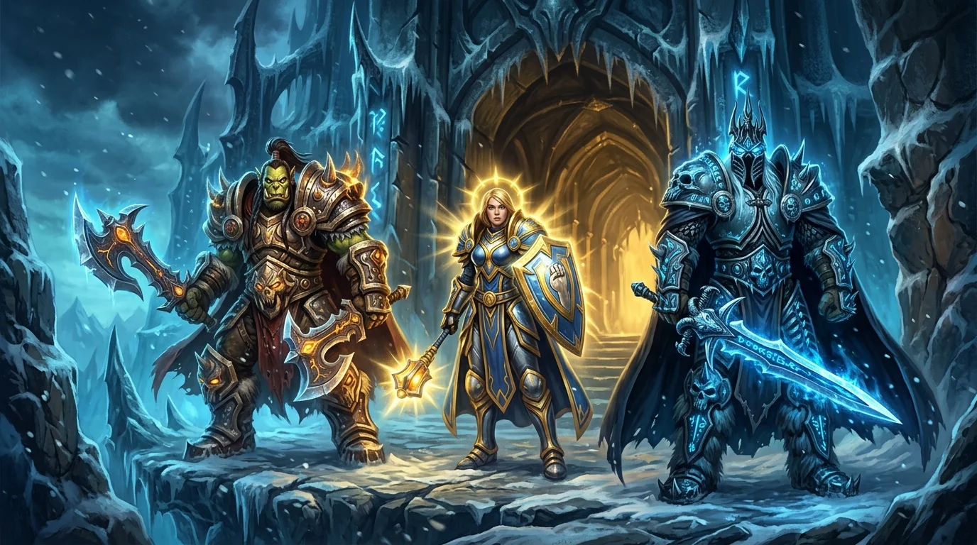 Warrior, Paladin, or Death Knight: which tank is actually worth it in WotLK?