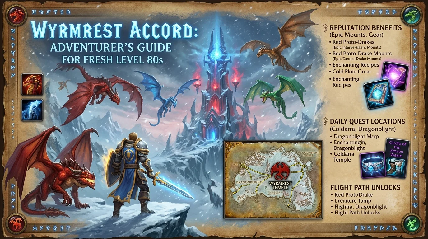Wyrmrest Accord: vale a pena correr atrás no fresh 80?